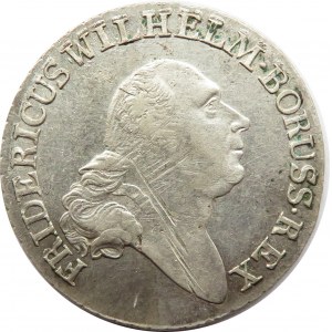 Niemcy, Prusy, 4 grosze 1797 A, Berlin, ładne