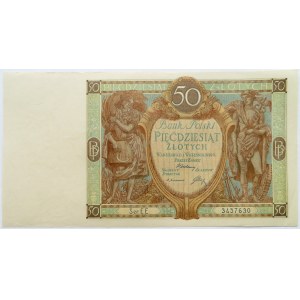 Polska, II RP, 50 złotych 1929, seria EE, UNC-