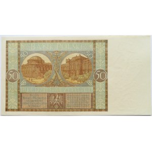 Polska, II RP, 50 złotych 1929, seria EE, UNC-