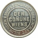 Austria, medal Towarzystwa Artystów Plastyków Austrii, Giebel aus Bau 1854