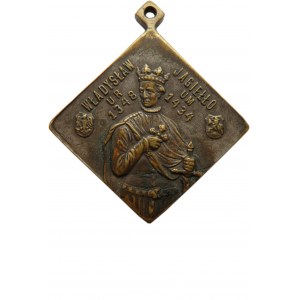 Polska, medal-pamiątka obchodów 500-lecia zwycięstwa pod Grunwaldem 1910