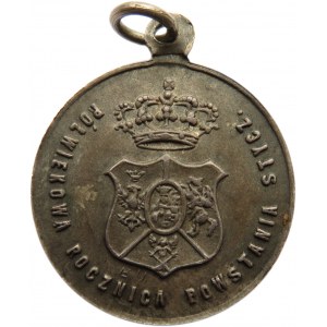 Polska, medal pamiątka 50 rocznica powstania styczniowego 1913/1914