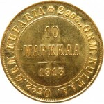 Finlandia, Mikołaj II, 10 marek 1913 S, Helsinki, UNC
