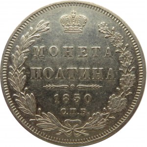 Rosja, Mikołaj I, połtina 1850 PA, Petersburg