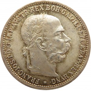 Austria, Franciszek Józef I, korona 1893 Wiedeń, UNC-