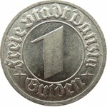 Wolne Miasto Gdańsk, 1 gulden 1932, Berlin, ładne