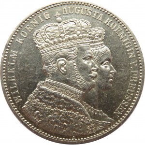 Niemcy, Prusy, Talar koronacyjny 1861, Wilhelm i Augusta, Berlin