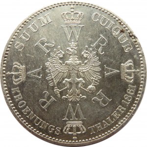 Niemcy, Prusy, Talar koronacyjny 1861, Wilhelm i Augusta, Berlin