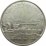 Polska, III RP, 200000 złotych 1992, konwoje 1939-1945, falsyfikat z epoki, cynk, rzadki