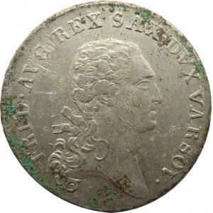 Księstwo Warszawskie, 1/3 talara (dwuzłotówka) 1811 I.S., ładne