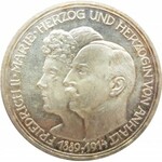 Niemcy, Anhalt, Friedrich i Marie, 3 marki 1914 A, Berlin, UNC