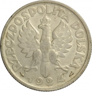 Polska, II RP, 2 złote 1924, Paryż, piękne