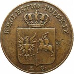 Polska, Powstanie Listopadowe, 3 grosze 1831 K.G., Warszawa