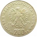 Polska, PRL, 200 złotych 1975, XXX-lat zwycięstwa nad faszyzmem, falsyfikat z epoki