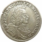 August II Mocny, 1/3 talara 1699, Drezno, bardzo rzadkie!