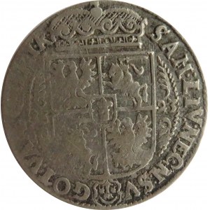 Zygmunt III Waza, ort 1623, Bydgoszcz, ozdobniki - gałązki R5!! rzadki