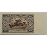 Polska, RP, 10 złotych 1948, seria D, PMG 64