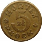 Polska, Hortex Płock, żeton, 5 złotych 