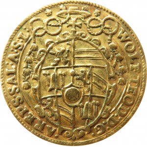 Austria, Salzburg, Wolf Dietrich von Reitenau, 2 dukaty 1599, Salzburg