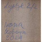 Iwona Kobryń (ur. 1966, Warszawa), Bez tytułu, dyptyk, 2024