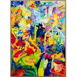 Iwona Golor (née en 1981, Tarnowskie Góry), Le jardin, 2021