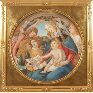 Sandro Botticelli (1445-1510), Madonna del Magnificat, kopia XIX/XX w.