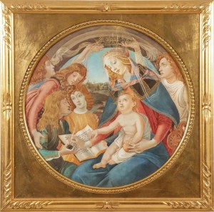 Sandro Botticelli (1445-1510), Madonna del Magnificat, kopia XIX/XX w.
