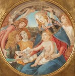 Sandro Botticelli (1445-1510), Madonna del Magnificat, kopia XIX/XX w.
