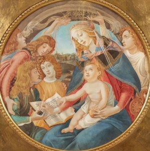 Sandro Botticelli (1445-1510), Madonna del Magnificat, kopia XIX/XX w.