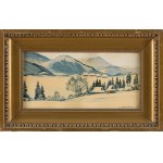 Stanislaw Dziemanski (1897-1962), Winter Landscape of the Tatra Mountains