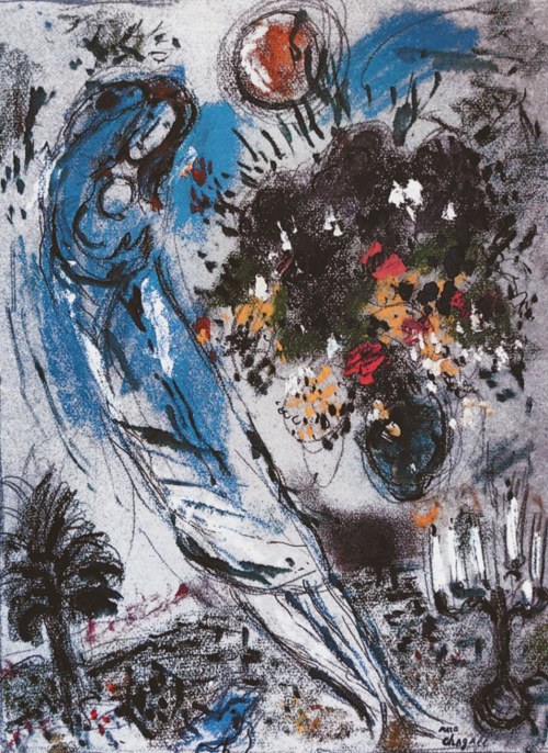 Marc Chagall (1887-1985), Miłość do księżyca