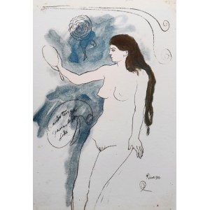 Pablo Picasso (1881-1973), Nudo