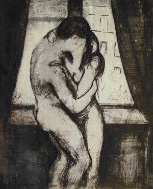 Edvard Munch (1863-1944), Pocałunek