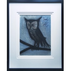 Bernard Buffet (1928-1999), Small owl, 1967