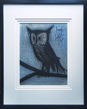 Bernard Buffet (1928-1999), Small owl, 1967