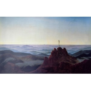 Caspar David Friedrich (1774-1840), Morning in the Karkonosze Mountains