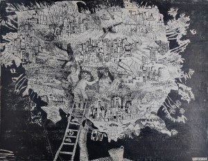 Stefan Suberlak (1930-1994), Na jarmark, 1952