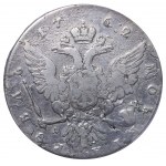 Russian Empire, 1 Rouble, 1762 year, MMD-DM, PCGS, VF Detail