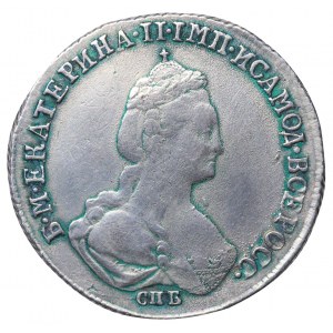 Russian Empire, ½ Poltina, 1781 year, SPB-AG