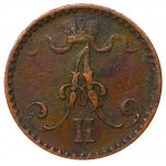 Russian Empire, Finland, 1 Penni, 1866 year