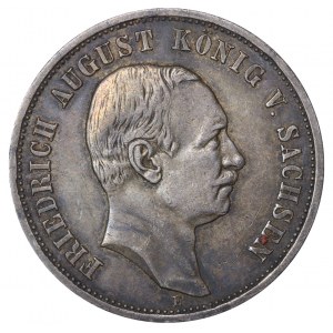 Kingdom of Saxony, 3 Mark, 1909 year, E