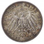 Kingdom of Saxony, 3 Mark, 1909 year, E
