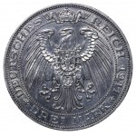 Kingdom of Prussia, 3 Mark, 1911 year, A, 100th Anniversary of the University of Wroclaw