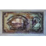 Bohemia Moravia, 5000 Kronen, 1920 (1943) Specimen, UNC