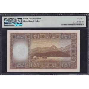 Czechoslovakia, 500 Korun, 1946, Choice UNC 63, ''SPECIMEN''