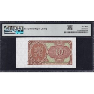 Czechoslovakia, 10 Korun, 1953, Superb Gem UNC 67