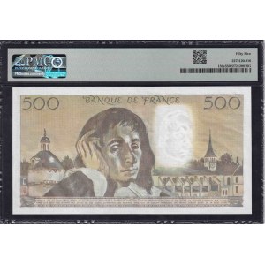 France, 500 Francs, 1979-1986, About UNC 55