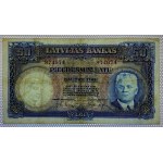 Lettonie, 50 Latu, 1934, VF