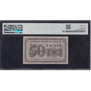 Lithuania, 50 Centu, 1922, Choice Very Fine 35