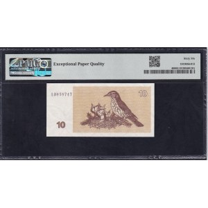 Lithuania, 10 Talonas, 1992, Gem UNC 66 EPQ